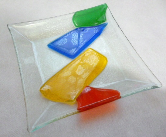 β Venetian glass ベネチアングラス 飾り皿 トレイ β ベネチアンガラス ヴェネチアン お皿 ベネチアン 皿 小物入れ拍卖