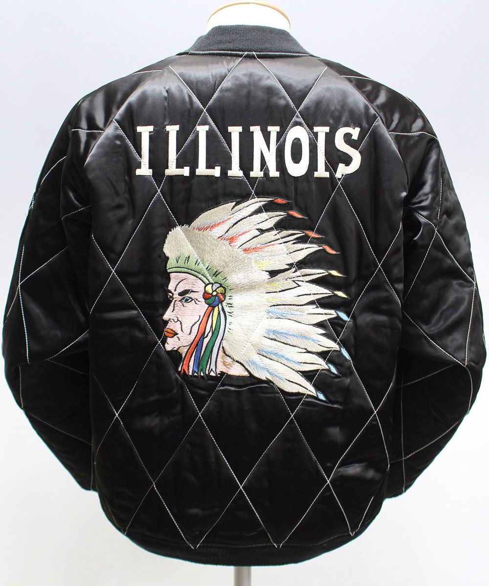 JELADO (ジェラード) Souvenir Jacket / スーベニアジャケット JP53418 未使用品 ラストグリーン size L / スカジャン / リバーシブル拍卖