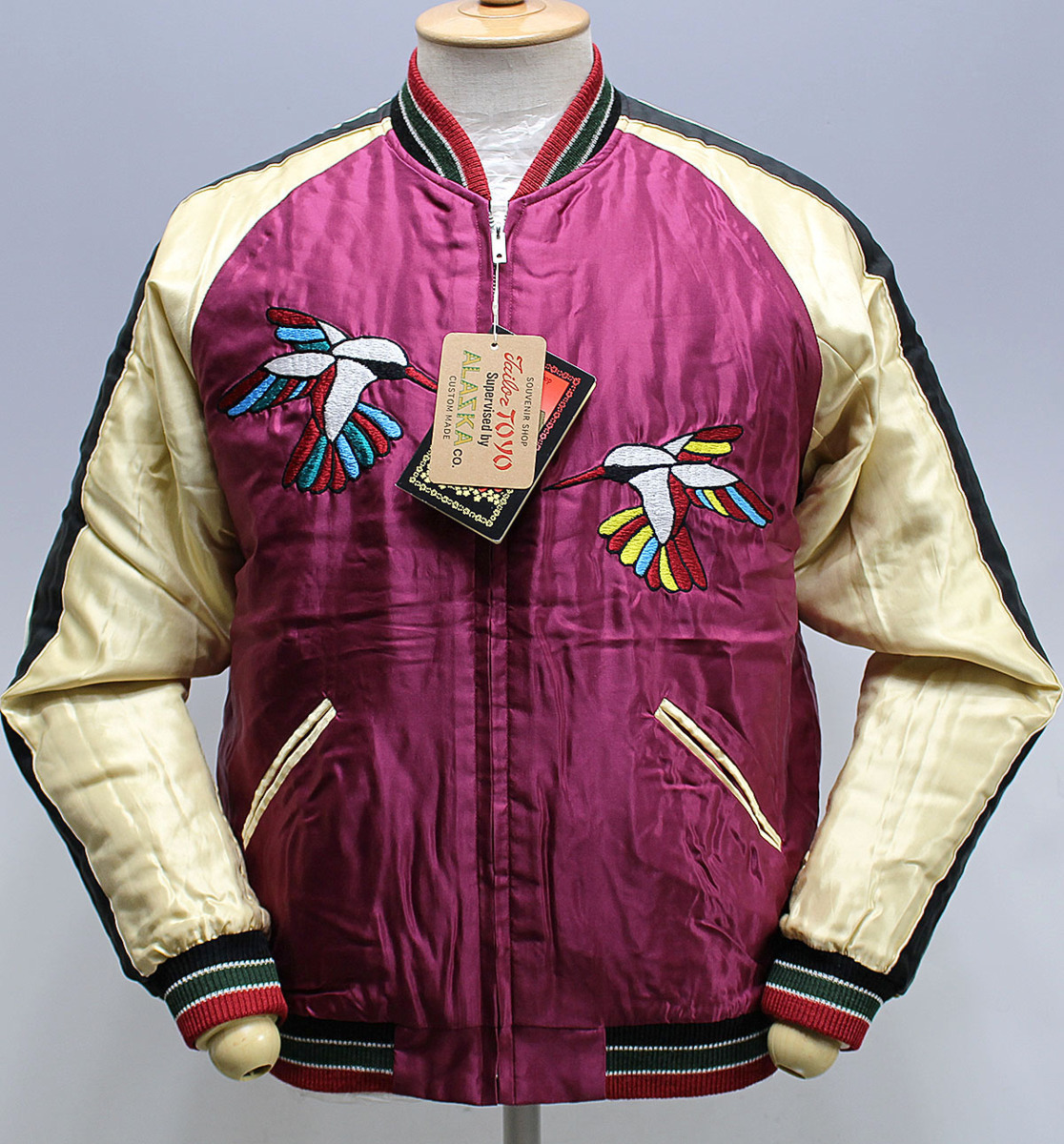 tr.4 サスペンション × テーラー東洋 × ジャーナルスタンダード ハチドリ刺繍 リバーシブル スカジャン TT14158TR 新品未使用 size S拍卖