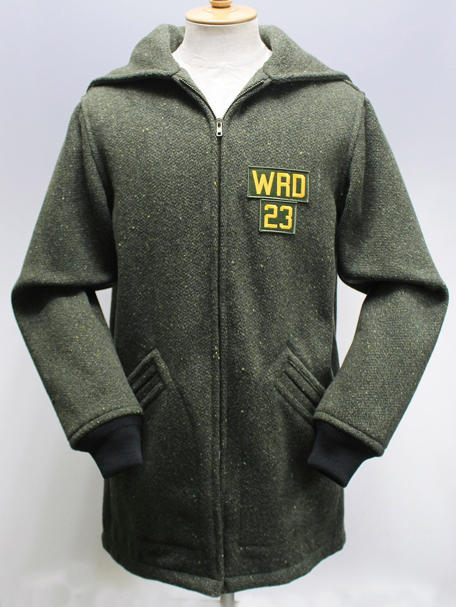 WEIRDO ウィアード JUST LOOKING - CADET COAT / カラーネップ カデットコート WRD-20-AW-06 新品未使用 カーキ size M拍卖