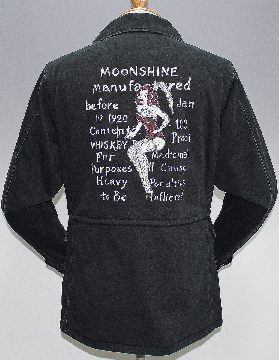 GANGSTERVILLE ギャングスタービル M719 - JACKET 新品未使用 GSV-16-AW-13 ブラック size M / バックサテン ミリタリージャケット拍卖