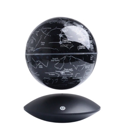 【UFO Constellation】ワイヤレス回転ledムーンランプ,磁気浮揚,3d,星座,ギフト拍卖