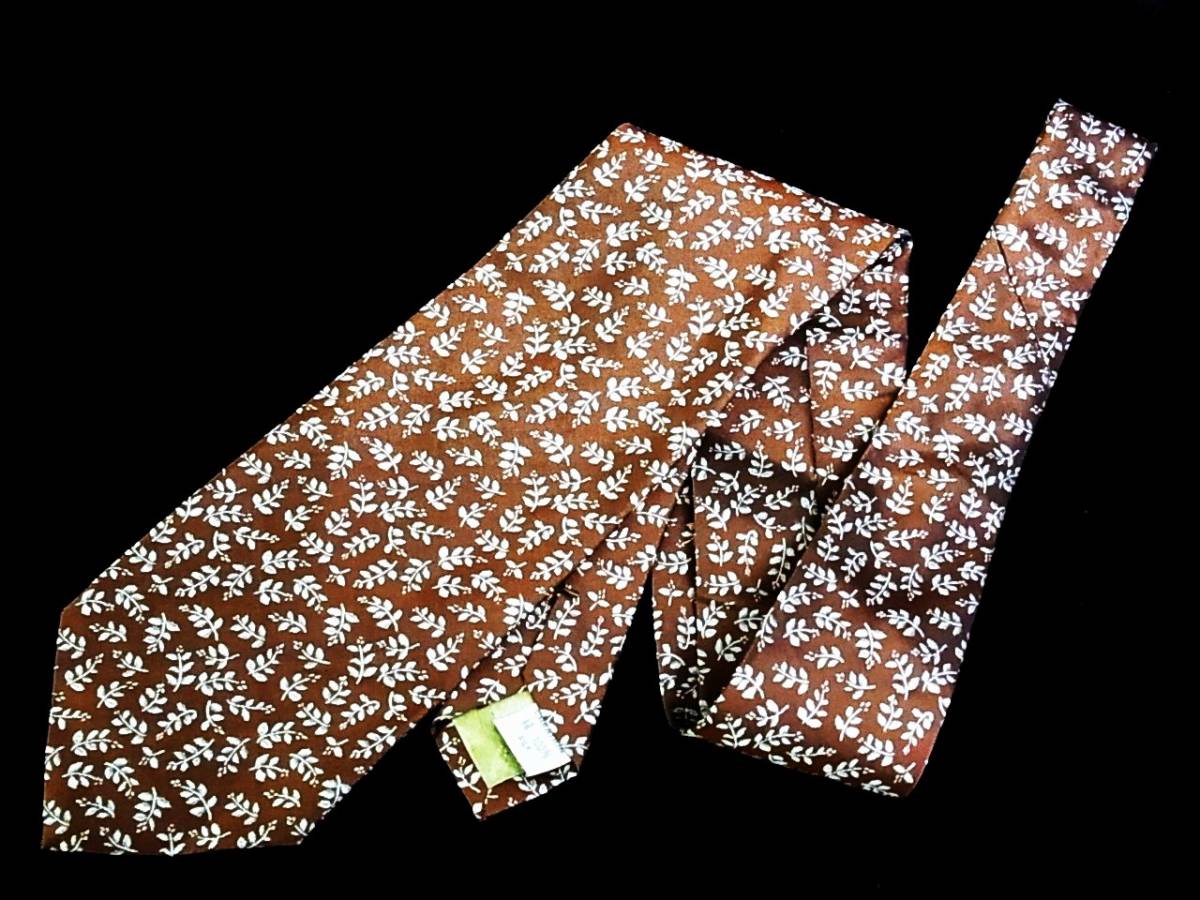 ☆♪★LA2764新品 【刺繍・花・葉】クリッツィア【KRIZIA】 ネクタイ★拍卖