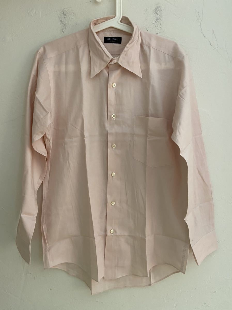 【送料無料】中古 KENSHO ABE HOMME ケンショウ アベ オックスフォード ピンク拍卖