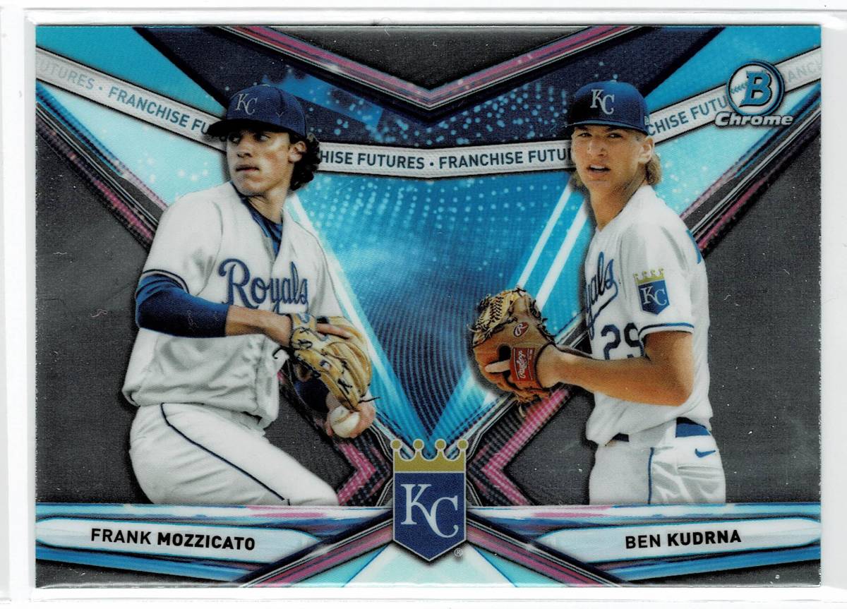 2021 Bowman Chrome Draft Frank Mozzicato/Ben Kudrna Franchise Futures拍卖