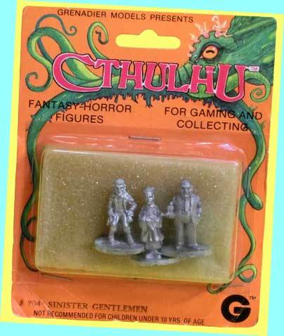 ▲▲最終品か!★#GCT-204 SINISTER ★CTHULHU 25㍉メタル人形★GRENADIER MODELS・一次流通 新品未開封未使用絶版・超美品・台紙難有拍卖