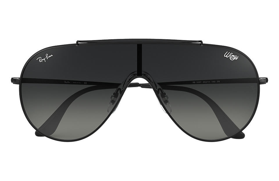 レイバン RayBan ウィングス Wings ティアドロップ 一眼 サングラス RB3597-002/11お洒落拍卖