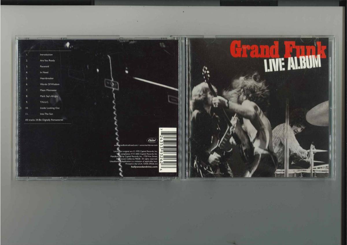 CD//GRAND FUNKRAIL: ROAD LIVE ALBUM拍卖