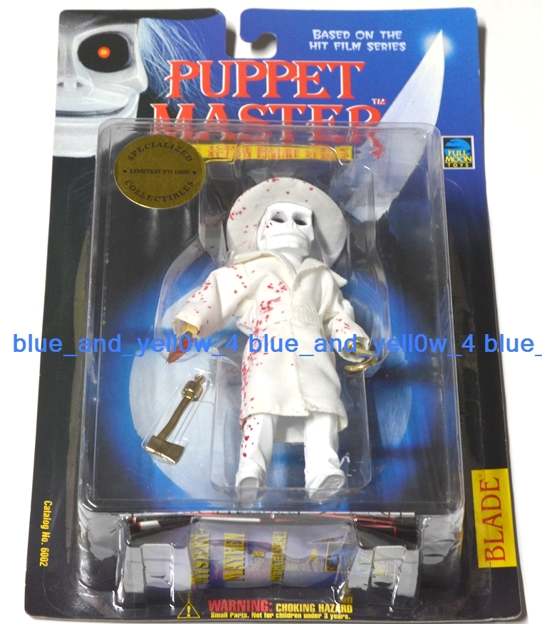 ■新品 未開封 世界1000体限定 パペット・マスター ブレイド 血吹きバージョン フィギュア スプラッター Puppet Master Blade拍卖