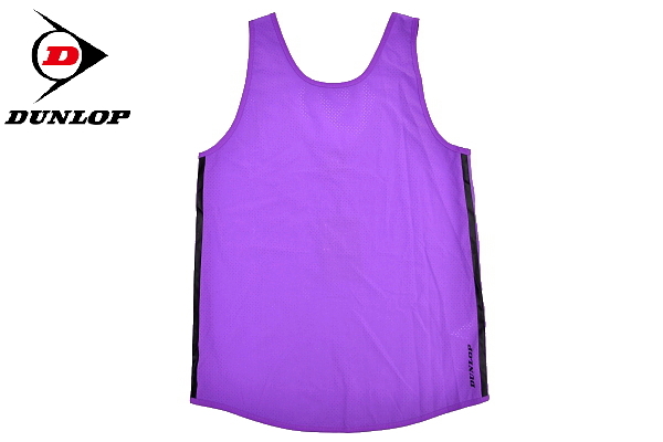 S-8341★送料無料★新品★DUNLOP ダンロップ★陸上競技 駅伝 トラック パープル紫色 メッシュ ストレッチ素材 ランニング タンクトップ M拍卖