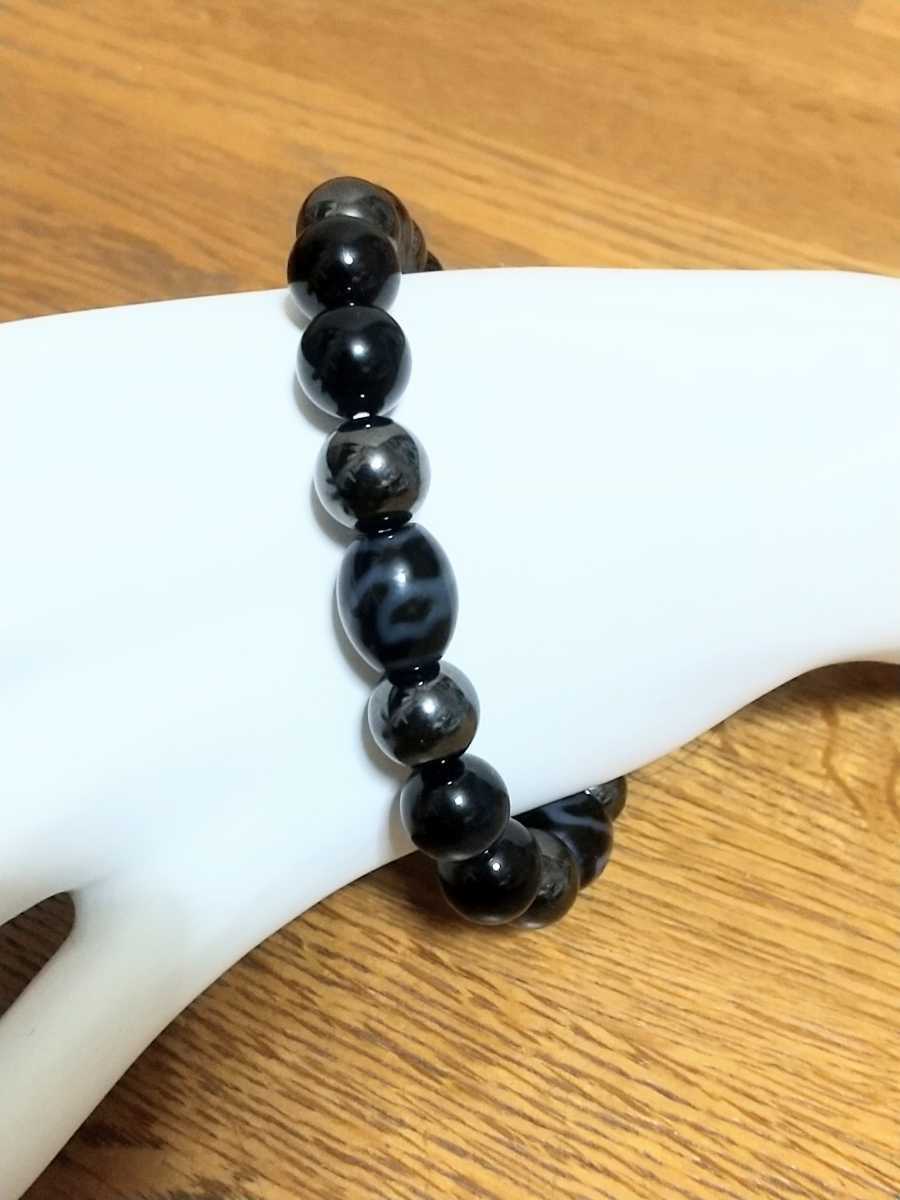 ハンドメイド 健康チベット天珠 天然石 ブルータイガーアイ ヘマタイト拍卖