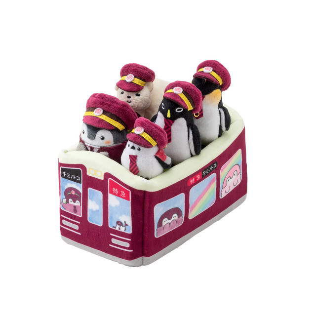 ★コウペンちゃん★阪急電車コラボ!★阪急電車なぷちマスコットセット★電車に乗ったコウペンちゃん&仲間たち拍卖