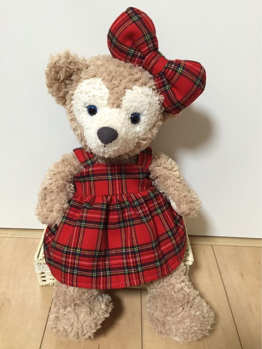 ★シェリーメイ ★コスチューム★赤のチェックワンピースセット★ハンドメイド★拍卖