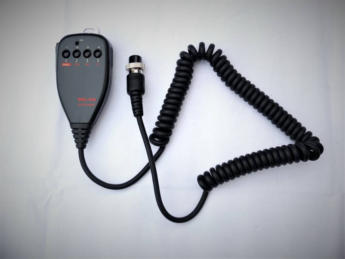 DT-44【送料無料】★新品未使用『KENWOOD』 ケンウッド無線機用ハンドマイク UP/DWN付 8Pタイプ ★ (MC-44)拍卖