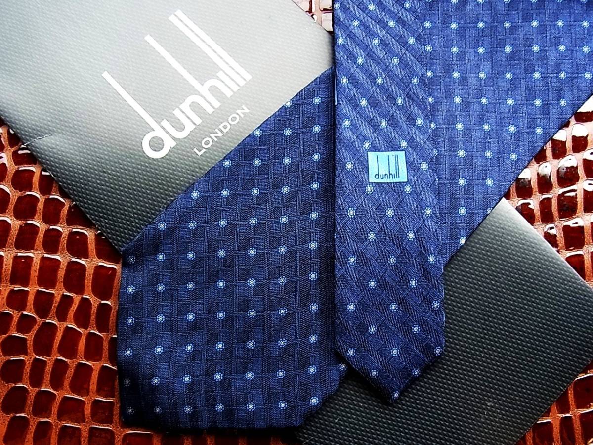 ○E754N●USED並●【dunhill】ダンヒルのネクタイ拍卖