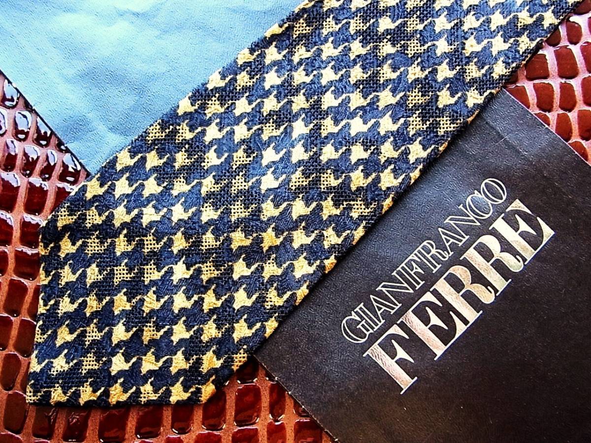 ○E848N●USED並●【FERRE】ジャンフランコ フェレのネクタイ拍卖