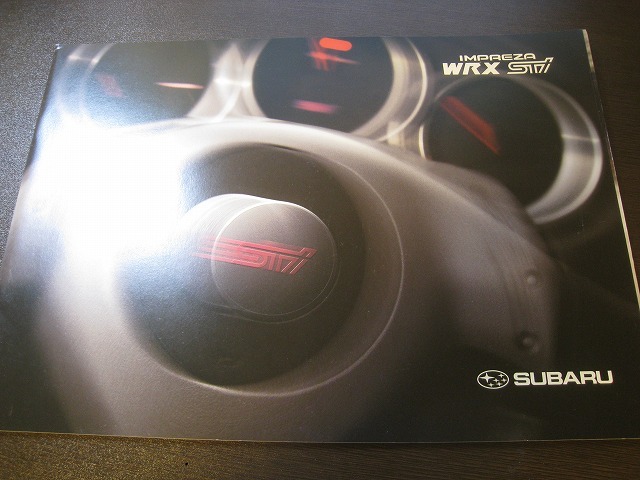 ★海外カタログ独語 スバル インプレッサWRXSti 12102拍卖