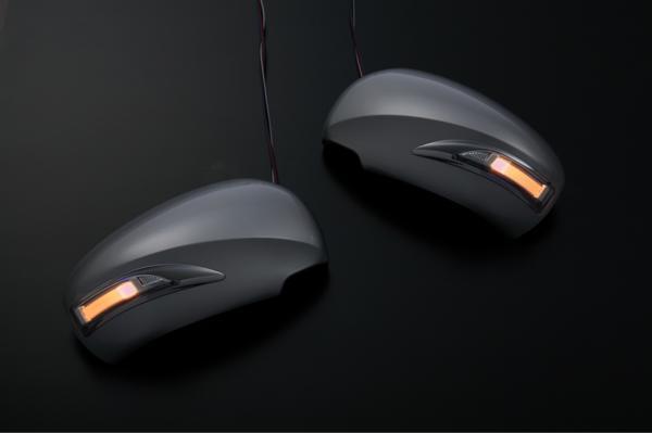 120系 ラクティス LEDウインカーミラー フット付 純正色1F7/ポジション橙光 ドアミラー カバー交換 在庫処分特価拍卖
