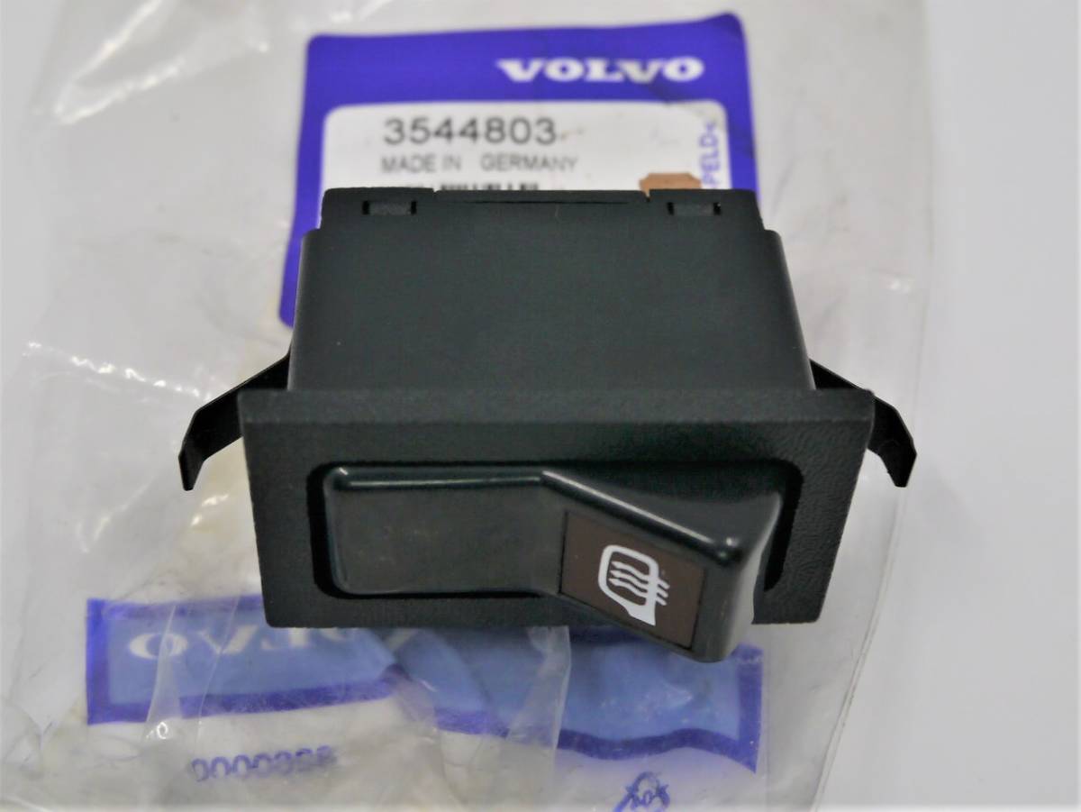 (送料込) ボルボ 240 ドアミラーヒータースイッチ【ボルボ純正・新品】ドイツ製拍卖