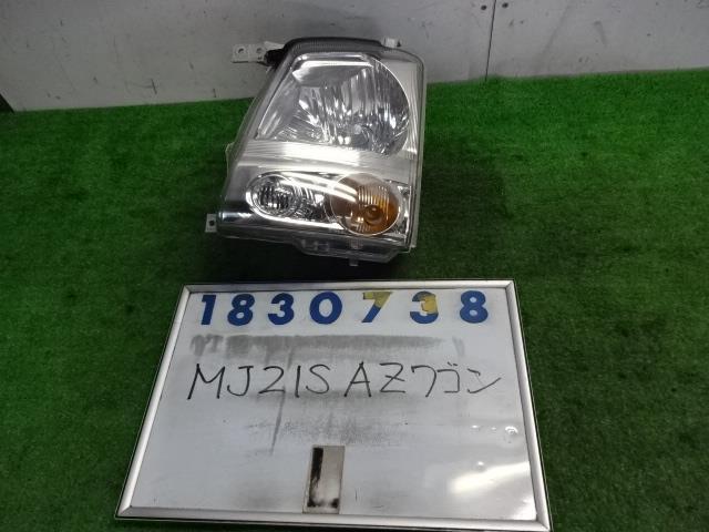AZワゴン UA-MJ21S 左 ヘッド ランプ ライト ASSY 660 FX 26U 白 830738拍卖
