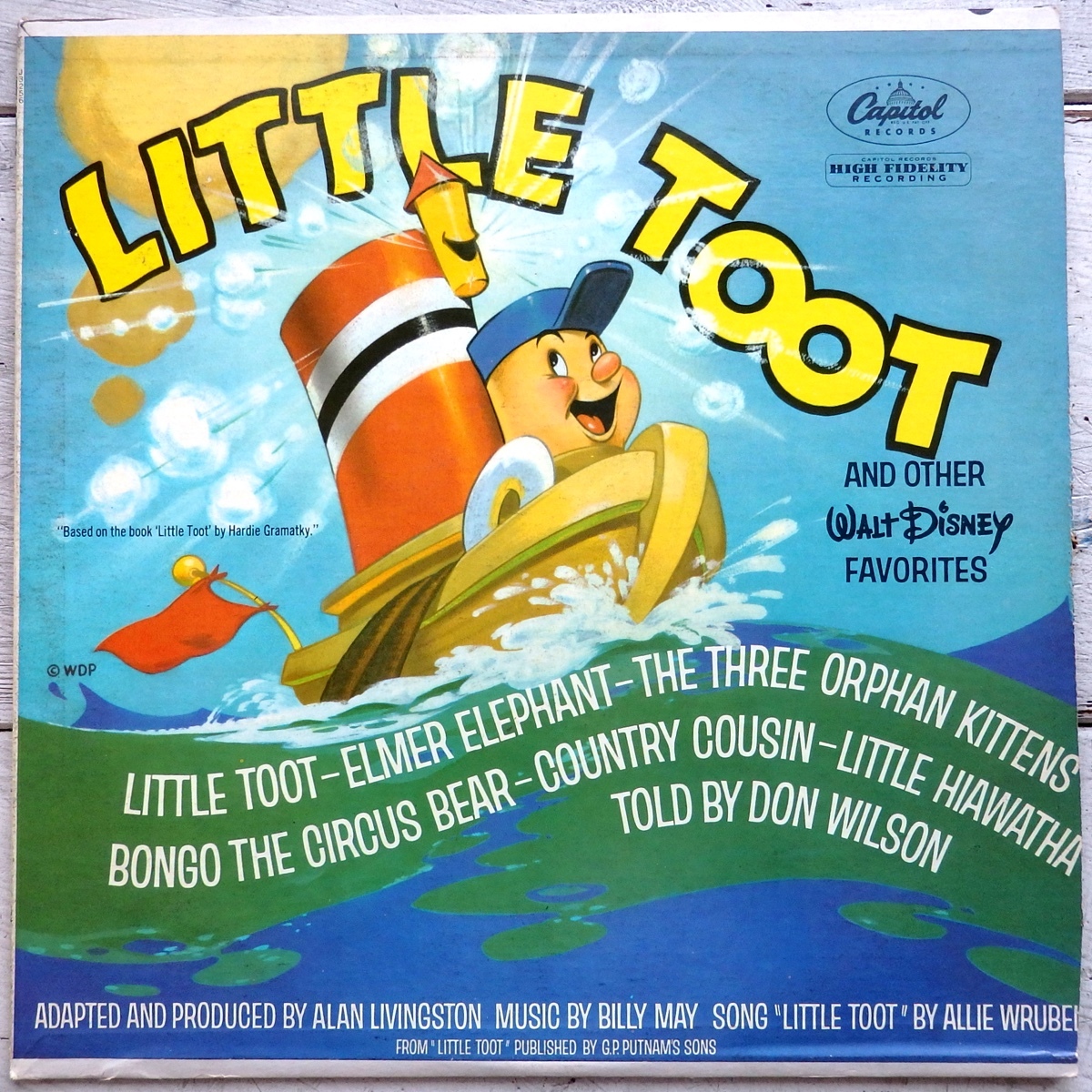 LP DON WILSON BILLY MAY ALLIE WRUBEL LITTLE TOOT ANDO OTHER WALT DISNEY FAVORITES J-3256 米盤 ディズニー拍卖