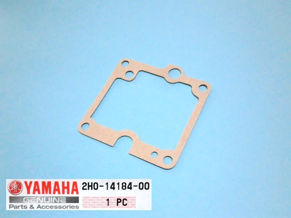 ★2H0-14184-00 ガスケット,フロートチャンバー ☆3/ 純正 SR400/SR500 1978~1987:VM32SSキャブ 強制開閉式 キャブ フロート ガスケット拍卖