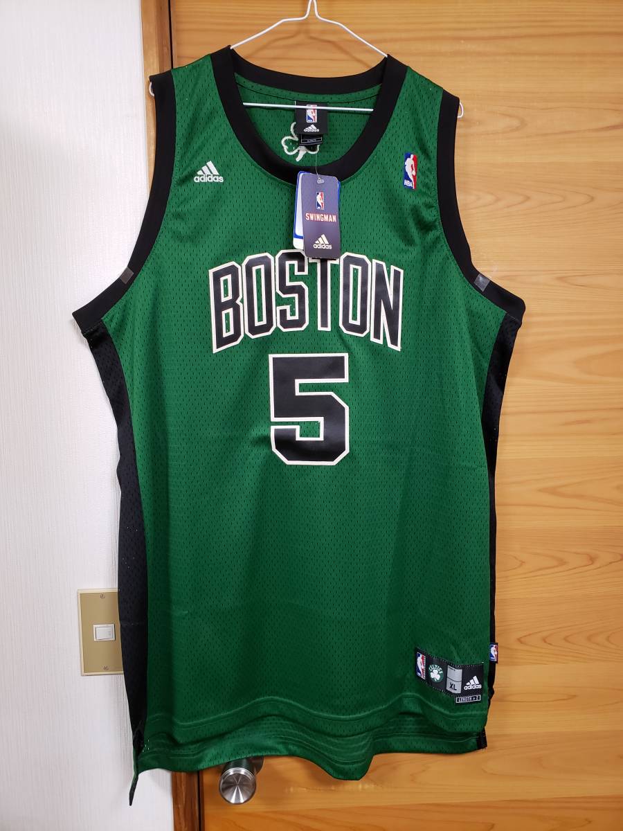 レア 新品 Adidas KEVIN GARNETT Swingman BOSTON CELTICS Jersey Size (XL) / ケビン ガーネット NBA 100% Authentic 刺繍 ユニフォーム拍卖