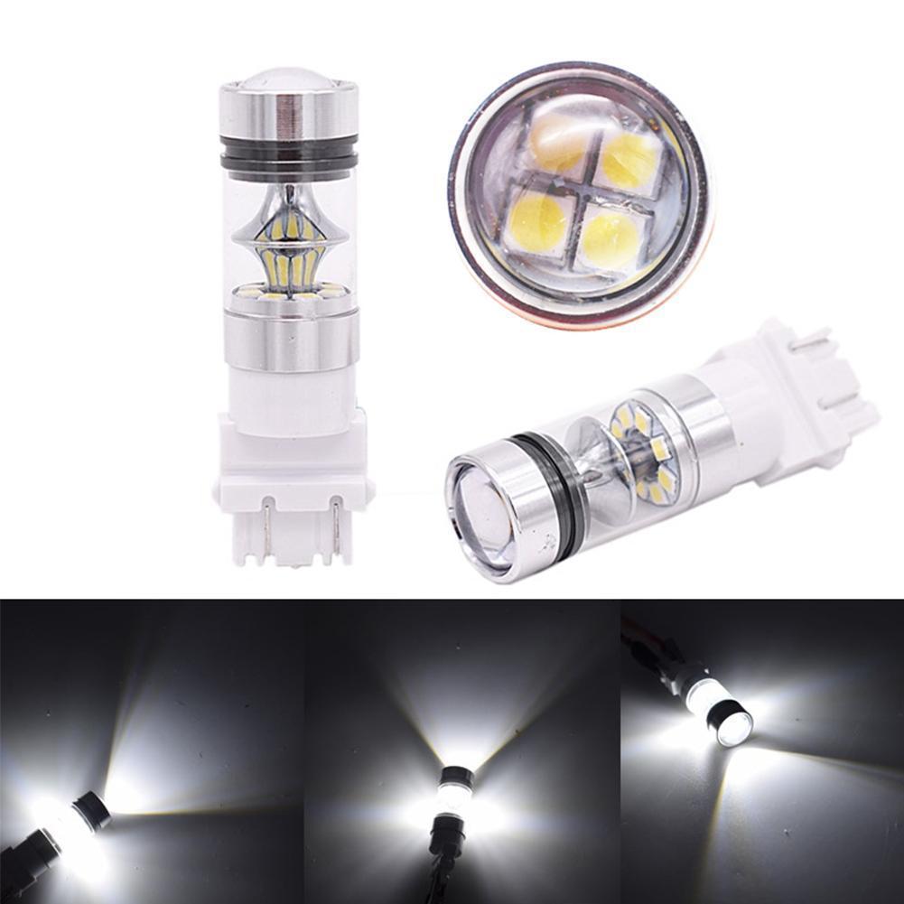 新型高輝度 T25/3156フォグランプ 100W 20led 3030レンズ 3030チップ 20連 バックアップランプ ブレーキランプ 2個セット ホワイト拍卖