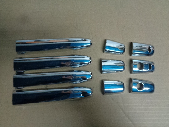 デリカ CV5W ローデスト 純正 ドア アウターハンドル メッキカバー 9点セット拍卖