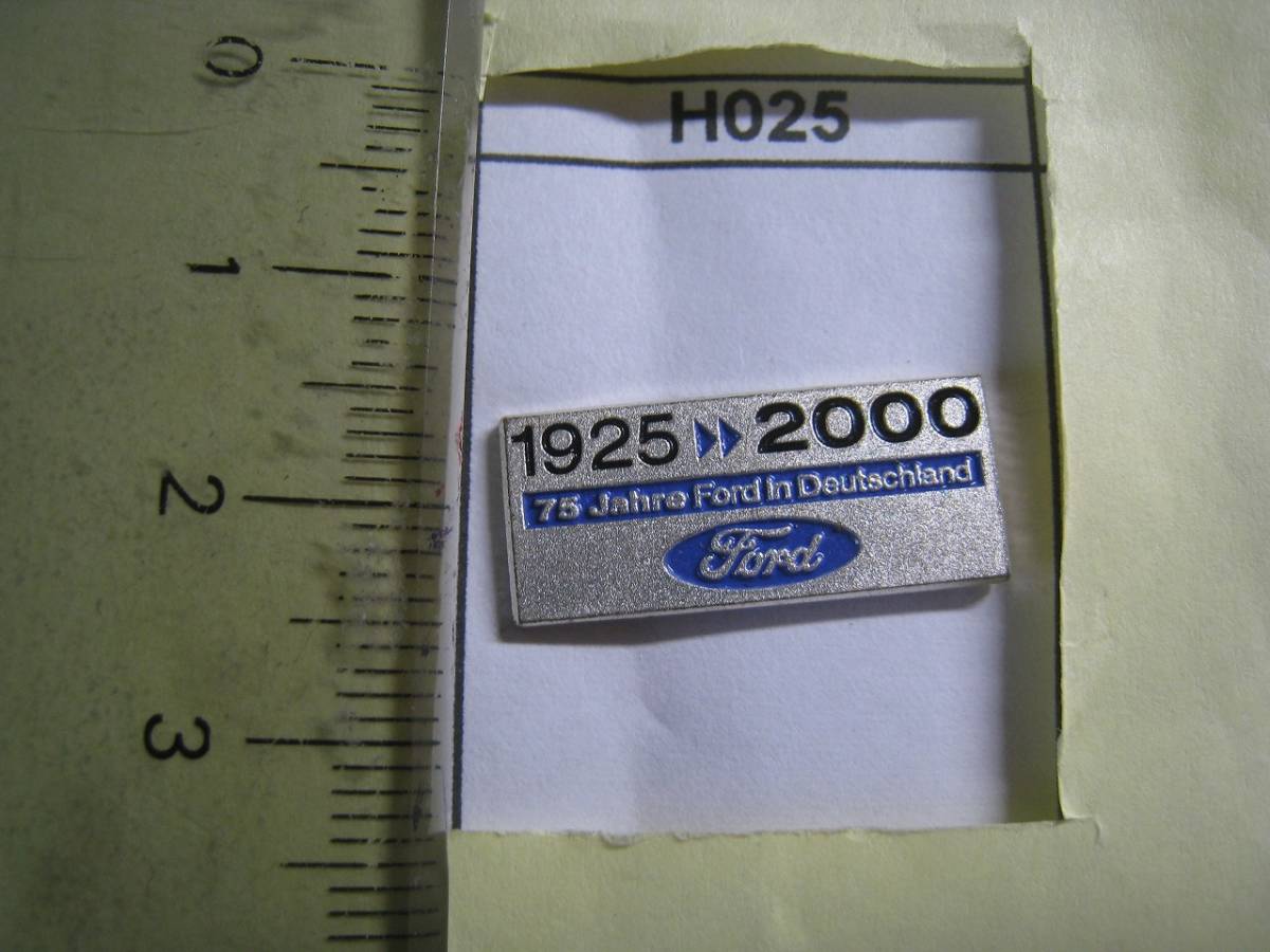 ★ピンバッジ フォード 1925-2000 75周年 H025拍卖