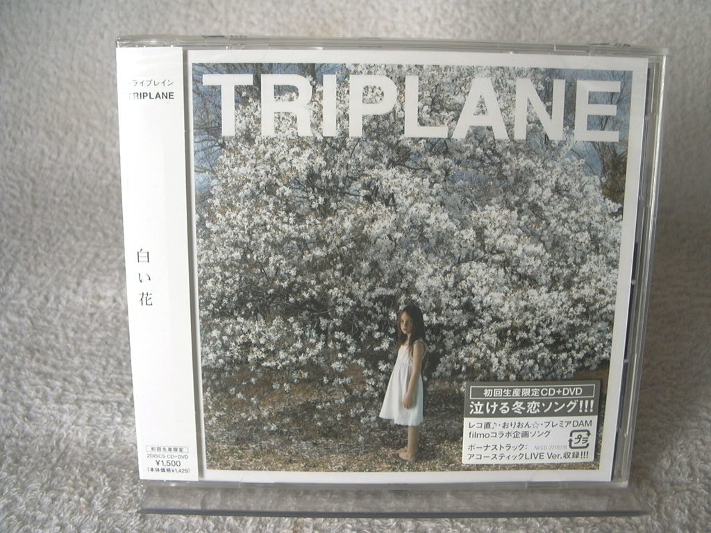 ★未開封★ TRIPLANE 【白い花】 初回盤:CD+DVD拍卖