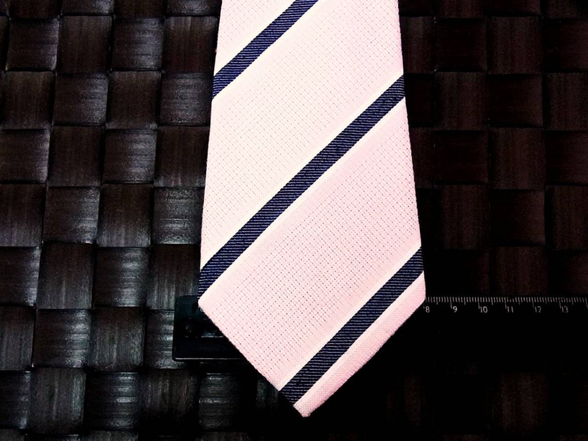 yW0852美品【シルク30%麻( リネン)70%】ORIHICA オリヒカ ザ・タイ ネクタイ●拍卖