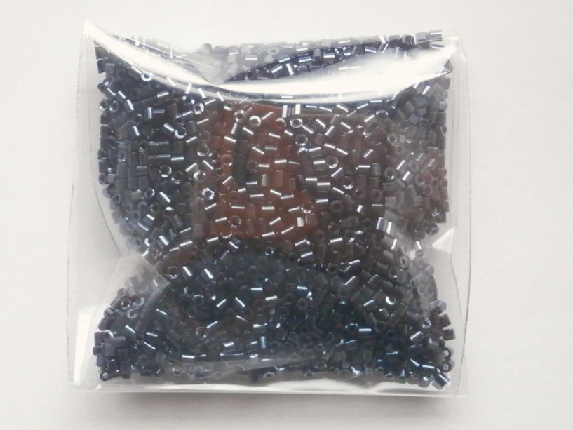シードビーズ★竹1,6mm★10g★ガンメタル系拍卖