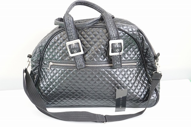 EXIT FOR DIS イグジットフォーディス キルティング ボストンバッグ 未使用タグ付き 定価16,000円拍卖