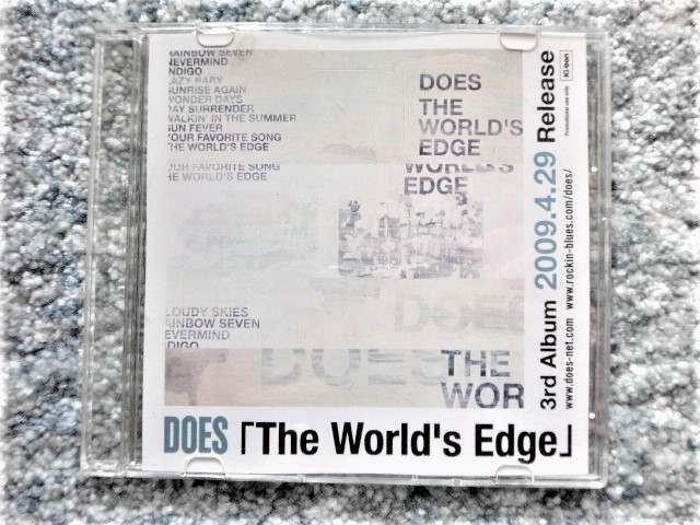 【 DOES / The World’s Edge 】CDは4枚まで送料198円拍卖