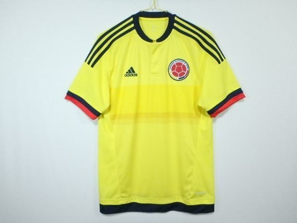 コロンビア代表 アディダス 2015 ホーム ユニフォーム M拍卖
