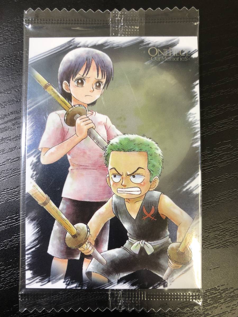☆送料無料☆ワンピースウエハース カード【第1弾】ゾロ&くいな拍卖