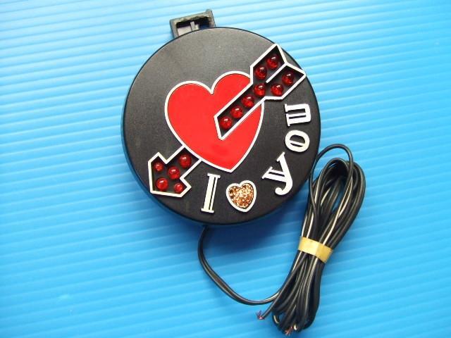 激レア 当時物 ラブ灯 I LOVE YOU 旧車 昭和 レトロ ビンテージ ホットロッド 高速有鉛 族車 暴走族 街道レーサー デコトラ LOVE灯 中古sub拍卖