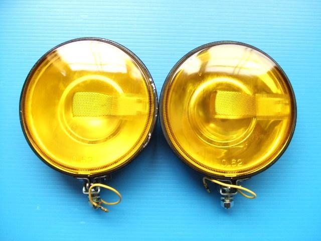 当時物 アルパイン製 結晶塗装 15cm 丸型 スポットランプ&フォグランプ 旧車 昭和 丸形 レトロ ビンテージ 高速有鉛 ホットロッド ちぢみ拍卖