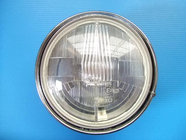 ヤマハ純正 シビエ Zビーム ヘッドライト 180パイ 丸目 丸型 丸形 旧車 昭和 CIBIE ヘッドライトケース ライトケース 当時物 中古 XJ RZ SR拍卖