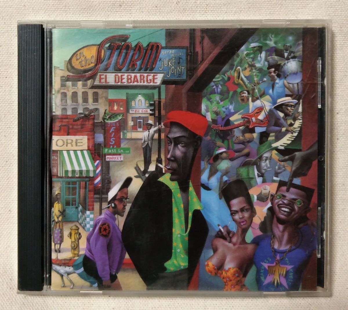 EL DEBARGE IN THE STORM★1992年リリース★US盤 CD [7110CDN拍卖