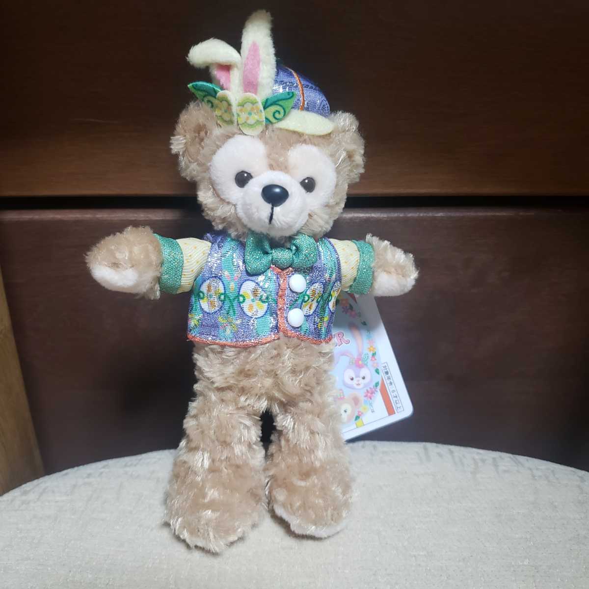 即決! ディズニー ダッフィー イースター ぬいぐるみ マスコット拍卖