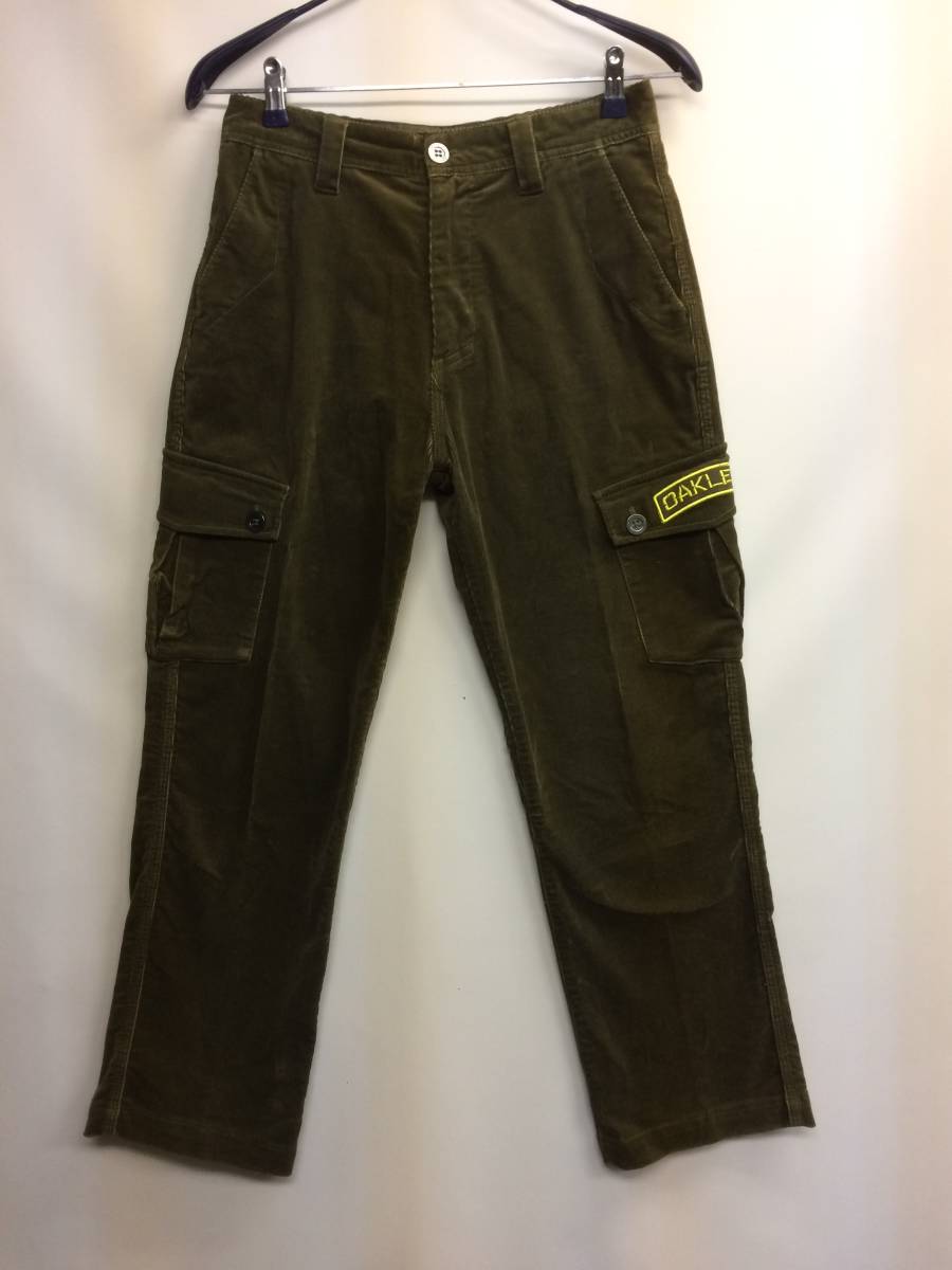 オークリー OAKLEY コーデュロイパンツ W30 ゴルフにも拍卖