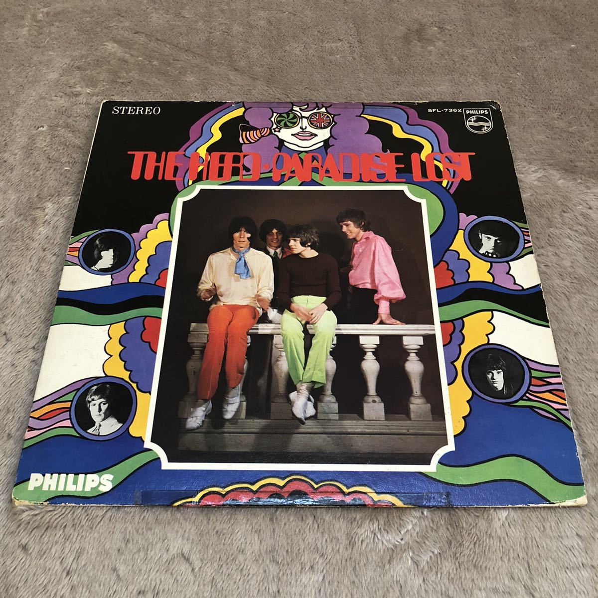 【国内盤】The Herd PARADISE LOST ザハード ファーストアルバム/LP レコード/SFL7362/英字歌詞カード有/洋楽ロック ピーターフランプトン/拍卖