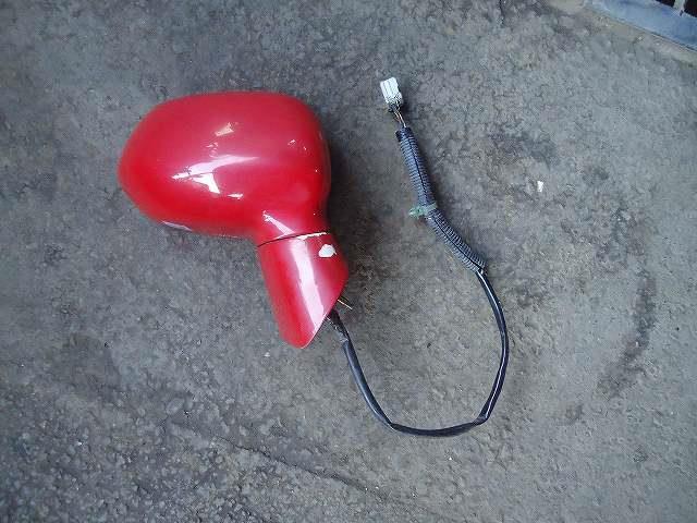 ホンダ フィット UA-GD1 右ドアミラー 電動格納付 赤色拍卖