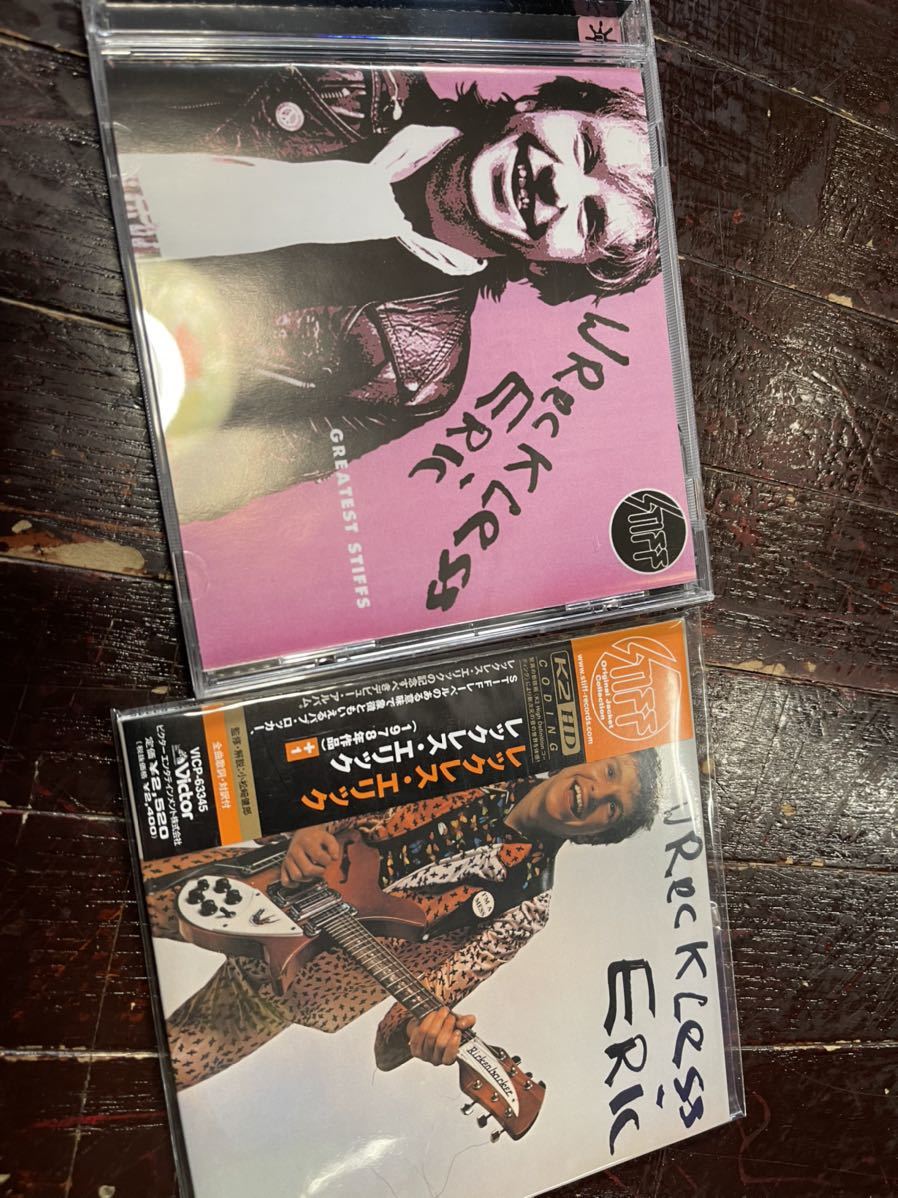 レックレスエリック STIFFレーベル Wreckless Eric 紙ジャケ セット 廃盤 希少拍卖
