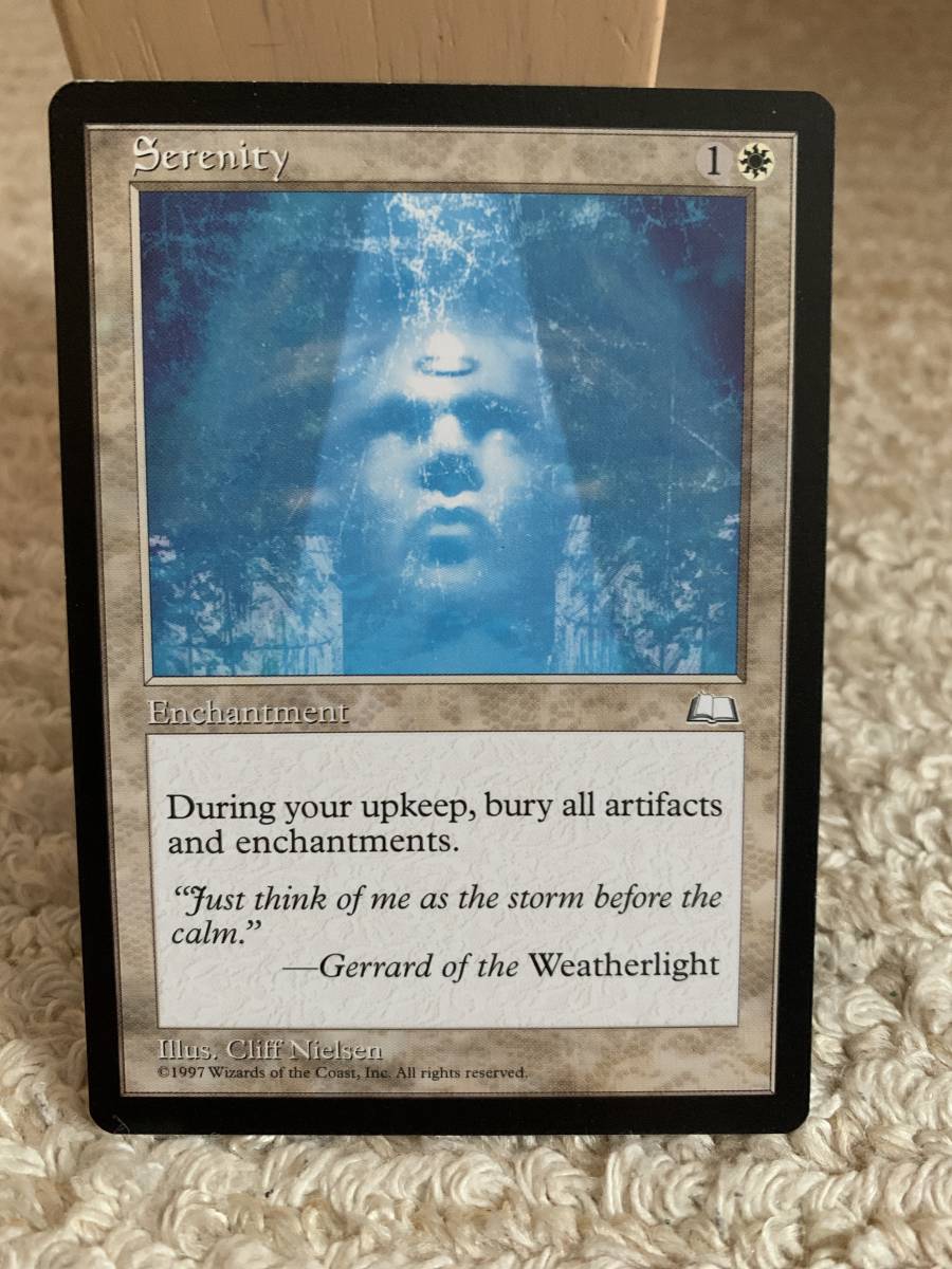 ウェザーライト 初版 静寂/Serenity 英語版 美品拍卖