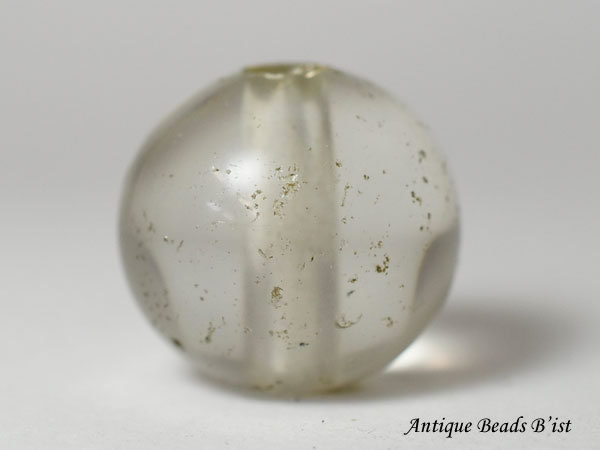 ●わくわく とんぼ玉★江戸とんぼ玉 ずっしり重い球形透明大玉1 トンボ玉 蜻蛉玉【送料無料】【2201】【ZB18023-1】拍卖