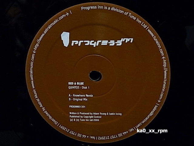 ★☆Red & Blue「Quintos」☆★5点以上で送料無料!!!拍卖