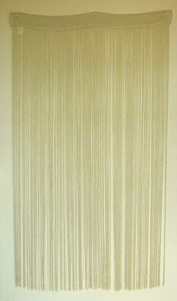 紐のれん半スケルトンタイプ85-150ベージュゴールドラメ入り19822拍卖